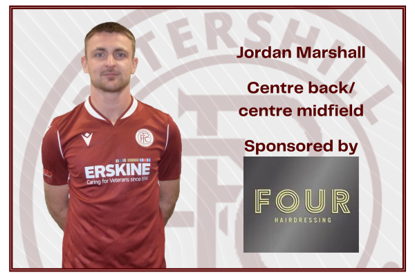 We are pleased to announce two more player sponsors.

Luke Ramsay will be sponsored by RM Blinds.

rmblinds.co.uk

Jordan Marshall will be sponsored by FOURhairdressing

fourhairdressing.com

Thanks to both businesses for their support.