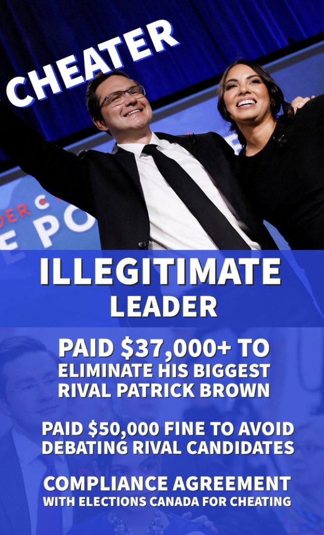 Liberals4Canada's tweet photo. @SuburbanPolly Don’t forget the spy who loves #CheaterPeter https://t.co/Cbpo14SL9C