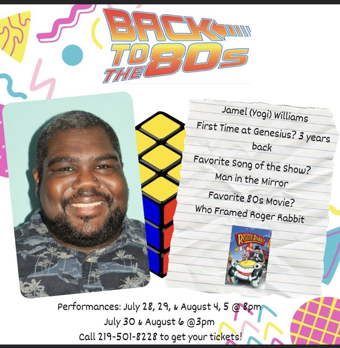 Yogishattricks's tweet photo. Come See Back To The 80s This Weekend and Next Weekend. 

Address:
First United Methodist Church 
6635 Hohman Ave.
Hammond, IN 46324

Adults: $19
Seniors/Students: $17
Box Office: 219-501-8228

Show Dates:
July 28, 29, August 4 &amp; 5 @ 8pm
July 30 &amp; August 6 @ 3pm https://t.co/t5EWWw6aQl