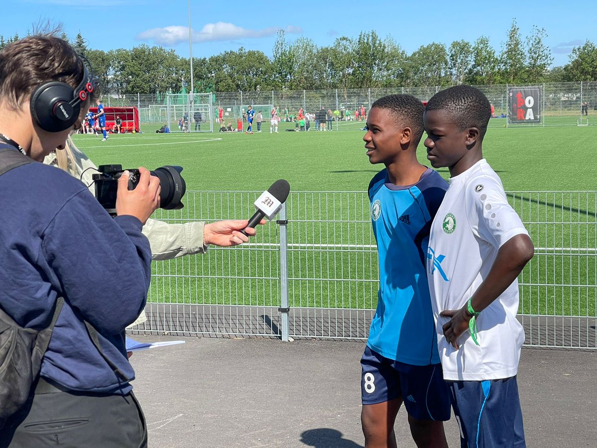 ascentsoccer's tweet photo. A massive first today! 1st ever competitive victory outside of Malawi. We played some fluid attacking football and achieved a solid opening game 8-0 win over Njarðvík 🇮🇸 at the #ReyCup.

Afterwards Lackson and Daud gave their thoughts on the game to the press.

#risetothetop https://t.co/9NShusVnUu