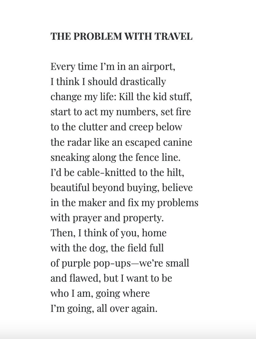 ReginaRosenfeld's tweet photo. — Ada Limón 🛩️ https://t.co/09MoU1aF5s