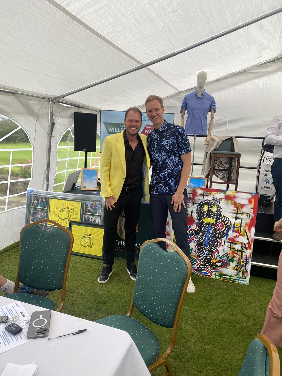 SheffChildrens's tweet photo. That’s a wrap on our @mrdanwalker vs @Danny_Willett golf day! ⛳️💙

Everyone who joined us today have come together to raise vital funds for Sheffield Children’s. 

Thank you so much to everyone who attended and made today possible! 💛

@rotherhamgc @LENSGOvisuals https://t.co/f6weSBtu1p