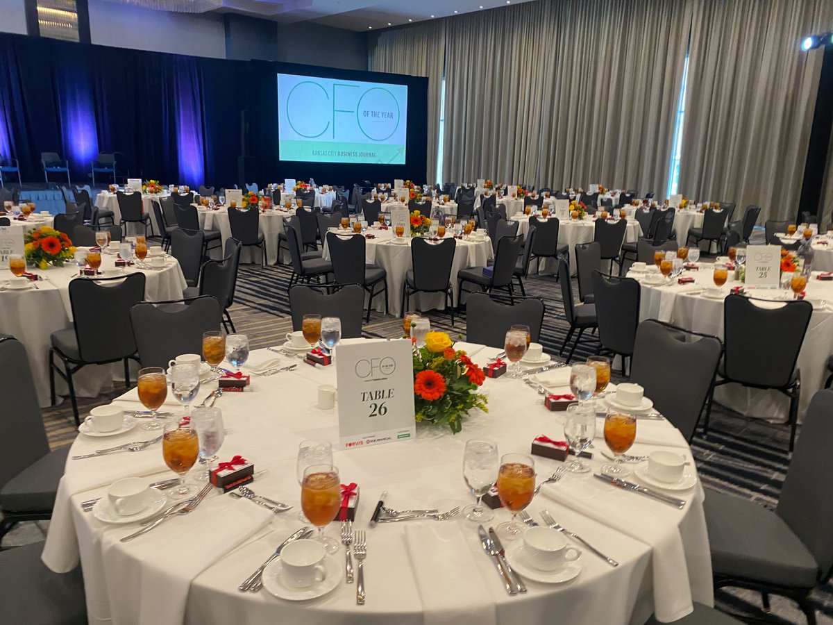 KCBizJournal's tweet image. Congratulations to this year's CFO of the Year honorees. The Kansas City Business Journal held a luncheon on Thursday to celebrate them. 

Check back on Friday to read profiles about each winner. #CFOoftheYear #CFO