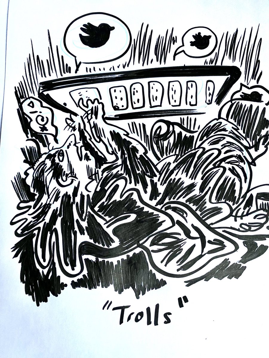 Theme 2, ‘trolls’ #goshbfdd