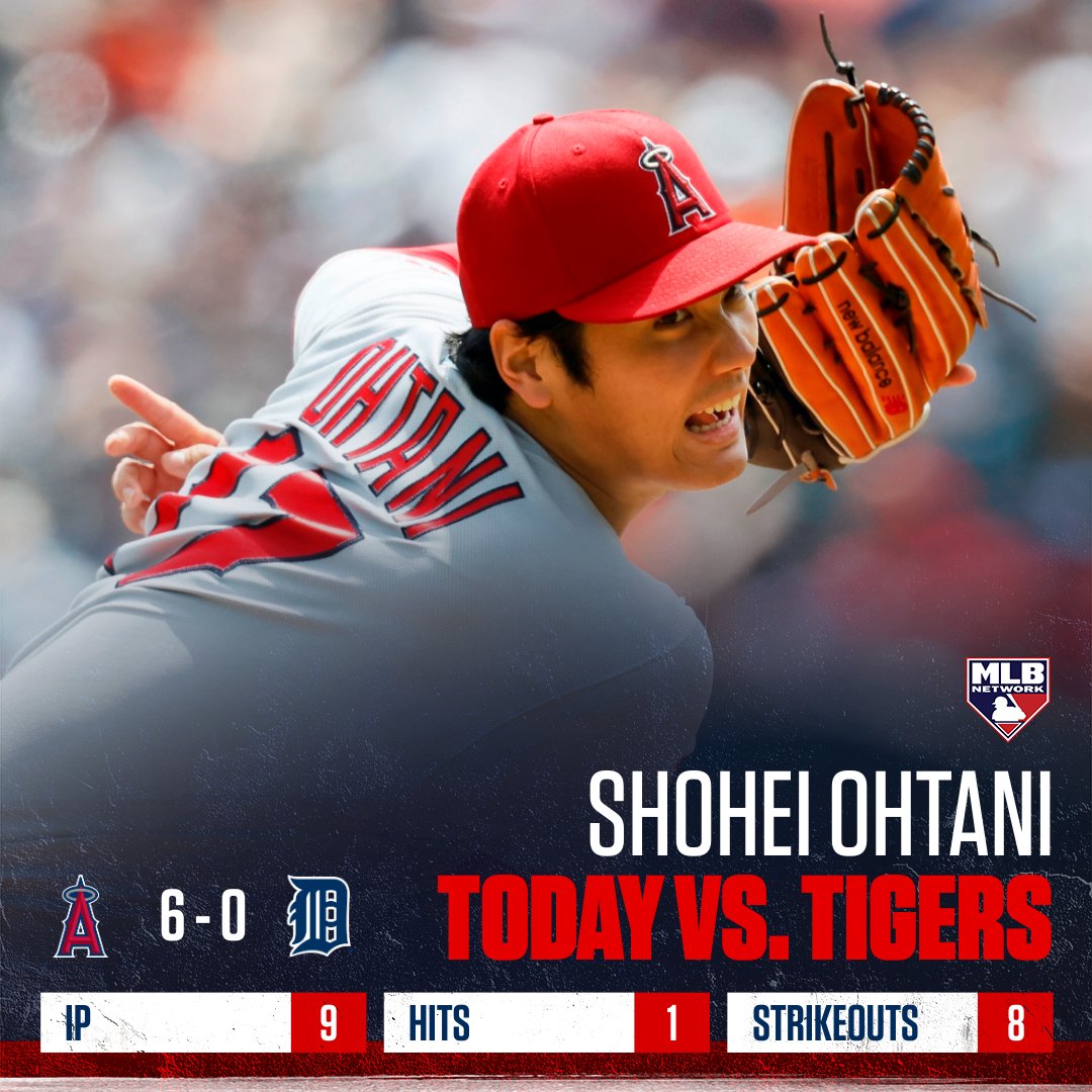 The first complete game shutout of his MLB career!

Shohei Ohtani, simply remarkable. 

#GoHalos | <a href="/CoronaUSA/">Corona USA</a>