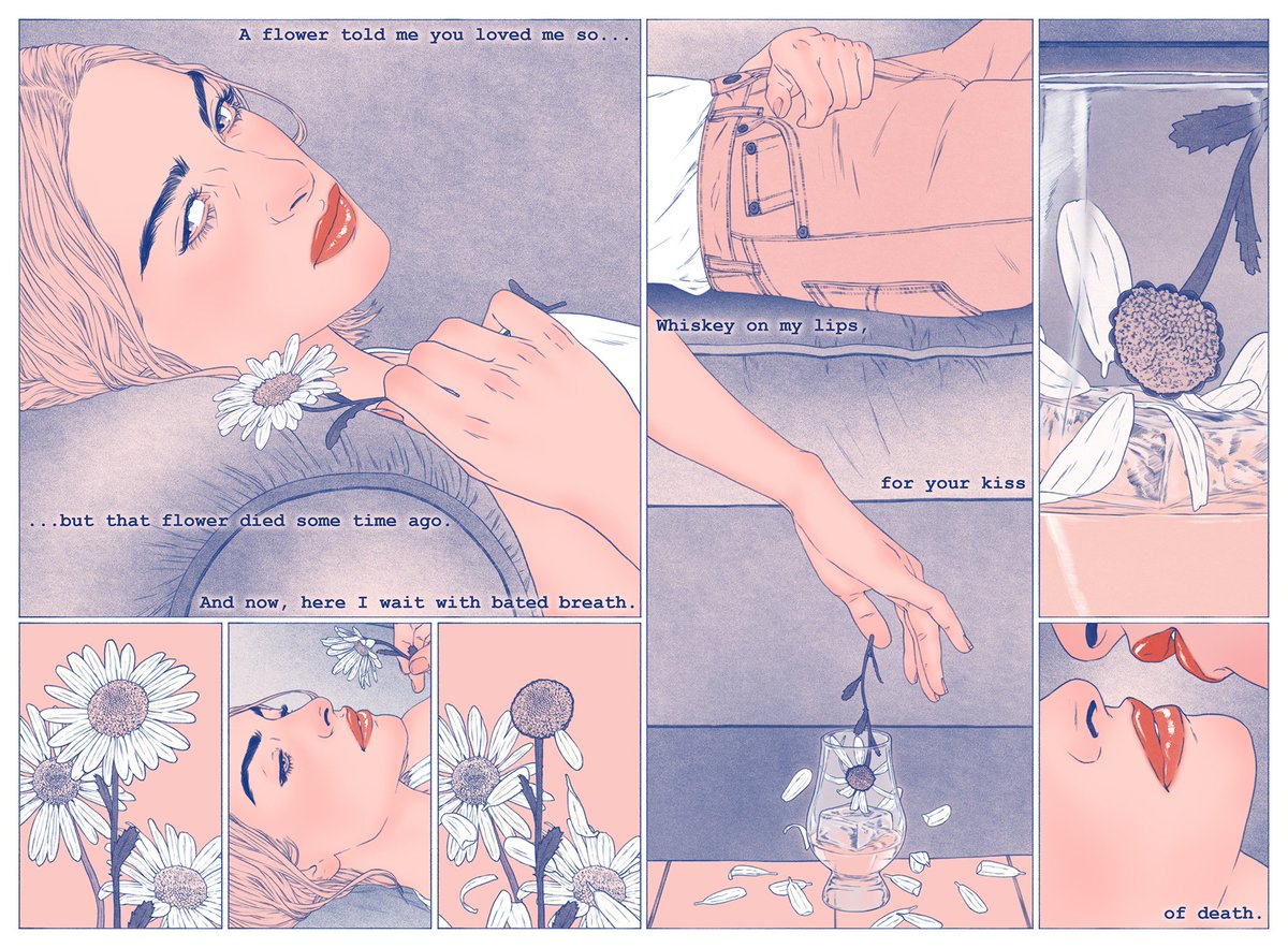 sarahmaxwellart's tweet photo. Whiskey Breath

#illustrate #illustration #drawing #twitterartist #sketch #graphic #digitalart #photoshop #illustrator #digitalillustration #creatives #art #sarahmaxwellart #pink #anime #queerart #lesbianart #sapphicart #visualart #visualartist #comic #comicartist #digitalcomic https://t.co/lkhuUjOosz