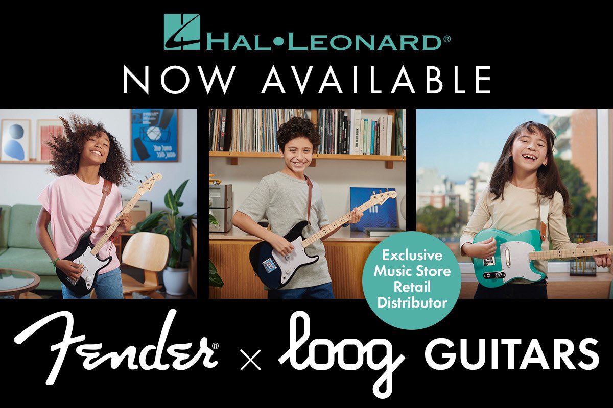 Hal Leonard is proud to distribute the new <a href="/fender/">Fender</a> <a href="/LoogGuitars/">Loog Guitars</a>!  

#HalLeonard #Fender #FenderGuitars #Loog #LoogGuitars #guitar #miniguitar