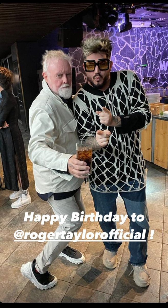🫶🏻❤️ <a href="/adamlambert/">ADAM LAMBERT</a> <a href="/OfficialRMT/">Roger Taylor</a>