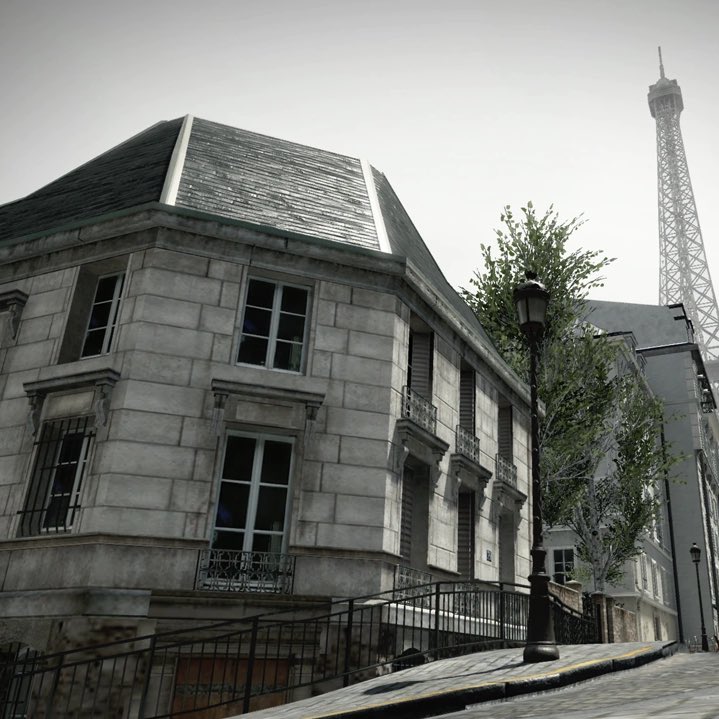 was walking in Paris and now I’m in that one Call of Duty map what the hell