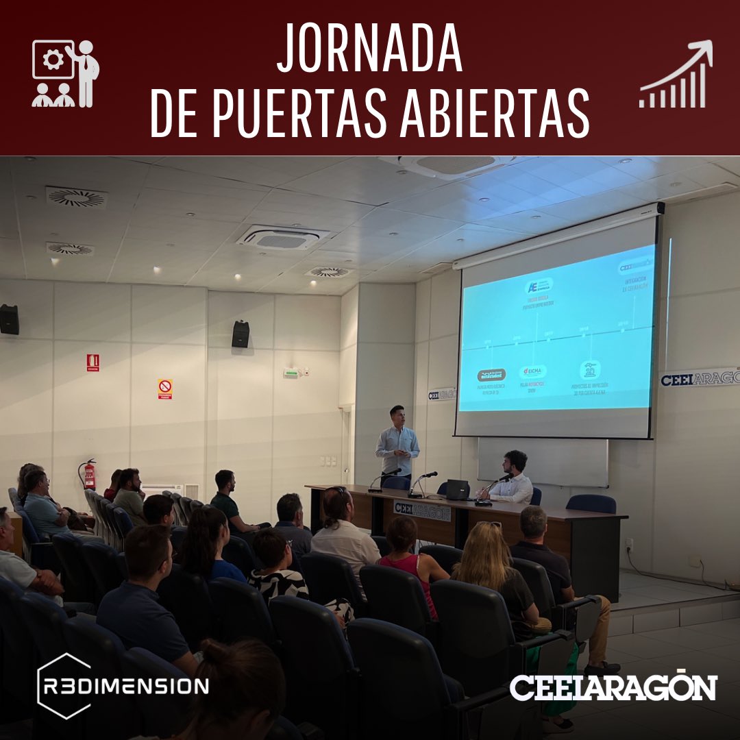 📈Ayer tuvo lugar en nuestras nuevas instalaciones la Jornada de Puertas Abiertas de <a href="/r_3dimension/">R3DIMENSION</a> 

❗️En la Jornada el CEO anunció las oportunidades de #inversión. Además, se realizó una visita por las instalaciones, finalizando con un vino español para los asistentes

¡Gracias!