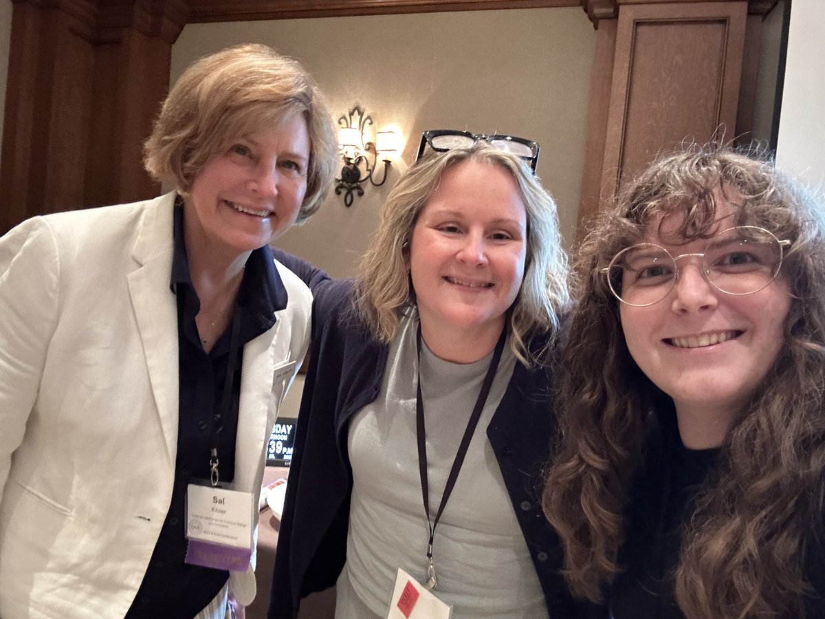 We are on the road again! The Tools for Life team presented this week at the annual @GGS30357 conference. Sal Kibler, Martha Rust, and Rachel Scarboro presented to a full room of attendees and showed off some great #AssistiveTechnology devices to support adults with dementia!