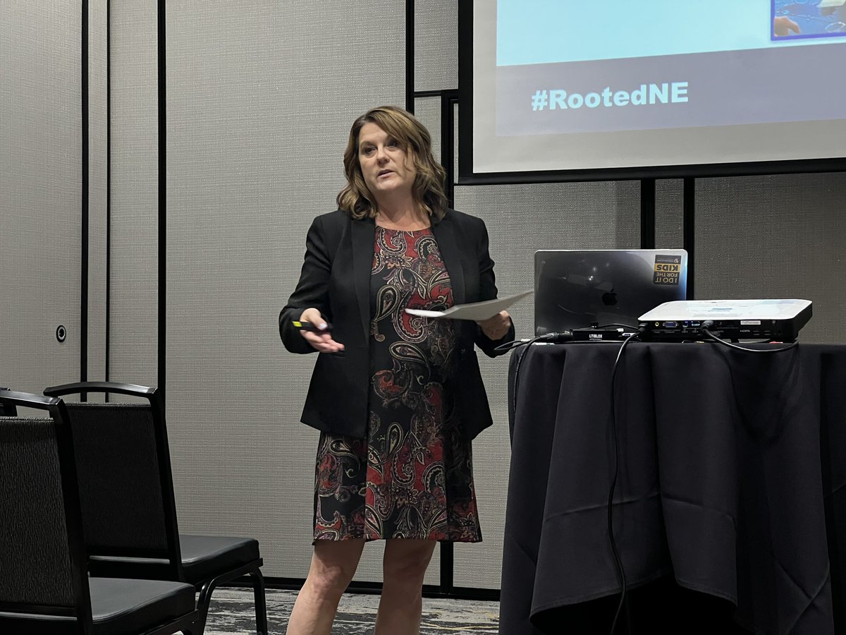 NebSPRA's tweet image. “We are the hearts and the roots of our community” @JamiJoThompson discusses the meaning behind #RootedNE