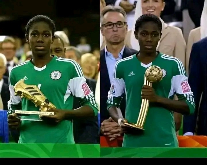 savageoflagos's tweet image. Super falcons Top Scorer Asisat Oshoala 
 Best Player prizes at the U-20 WWC in 2014.💰🏅💪🇳🇬
#firstpicchallenge