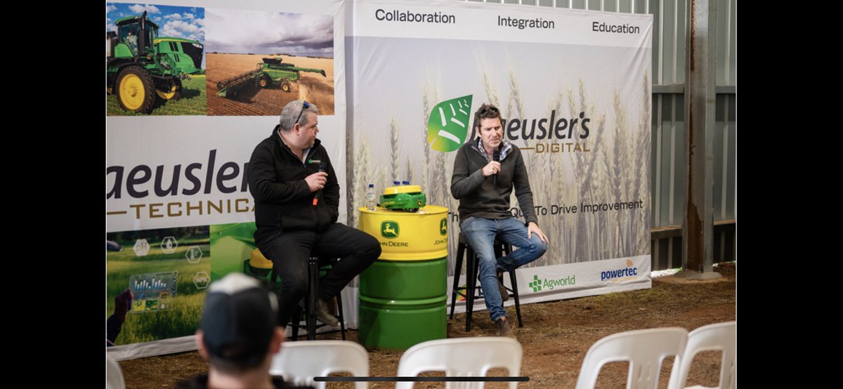 ajaferrier24's tweet photo. Well done to Jordan and the team at ⁦@HaeuslerGroup⁩ conducting crop tour on Wednesday in Southern Mallee. Thanks to speakers and participants sharing insights ⁦@lehmann_lincoln⁩ ⁦@mattelliott32⁩ ⁦@jack_perkins⁩ #haeuslerdigital https://t.co/b1Uwtewyhn