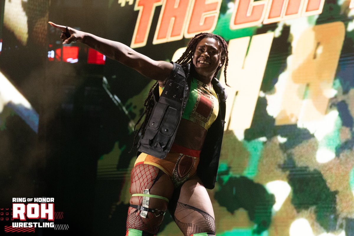 ringofhonor's tweet image. .@TrishAdora202 is in action against the returning @VVonstarr on ROH TV!
Watch #ROH TV on #HonorClub at WatchROH.com