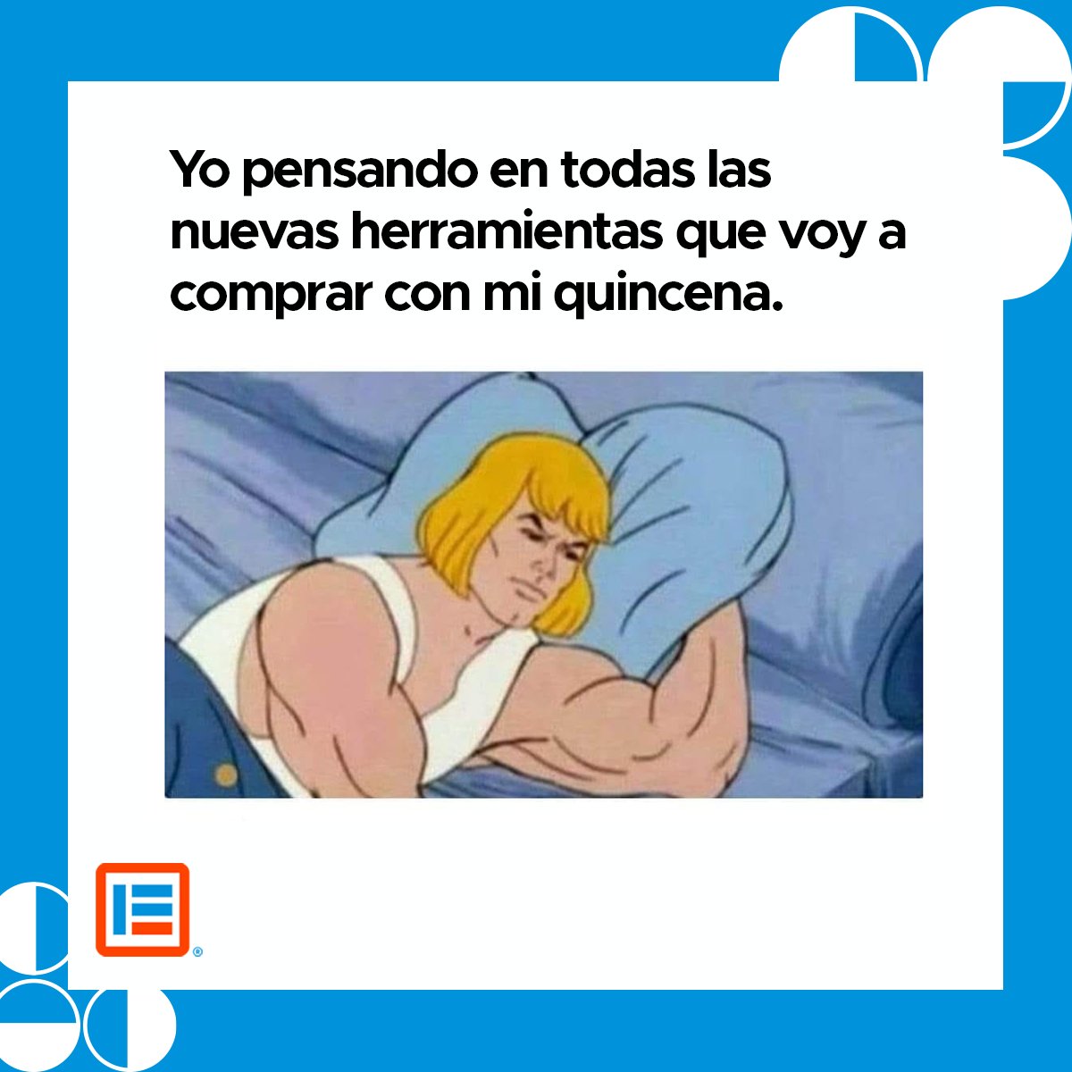 Ferremates1's tweet photo. 😴😴Yo pensando en todas las nuevas herramientas que voy a comprar con mi quincena.

Visita 👉  https://t.co/Y2xHj8cGcS https://t.co/ohX0tl60gP