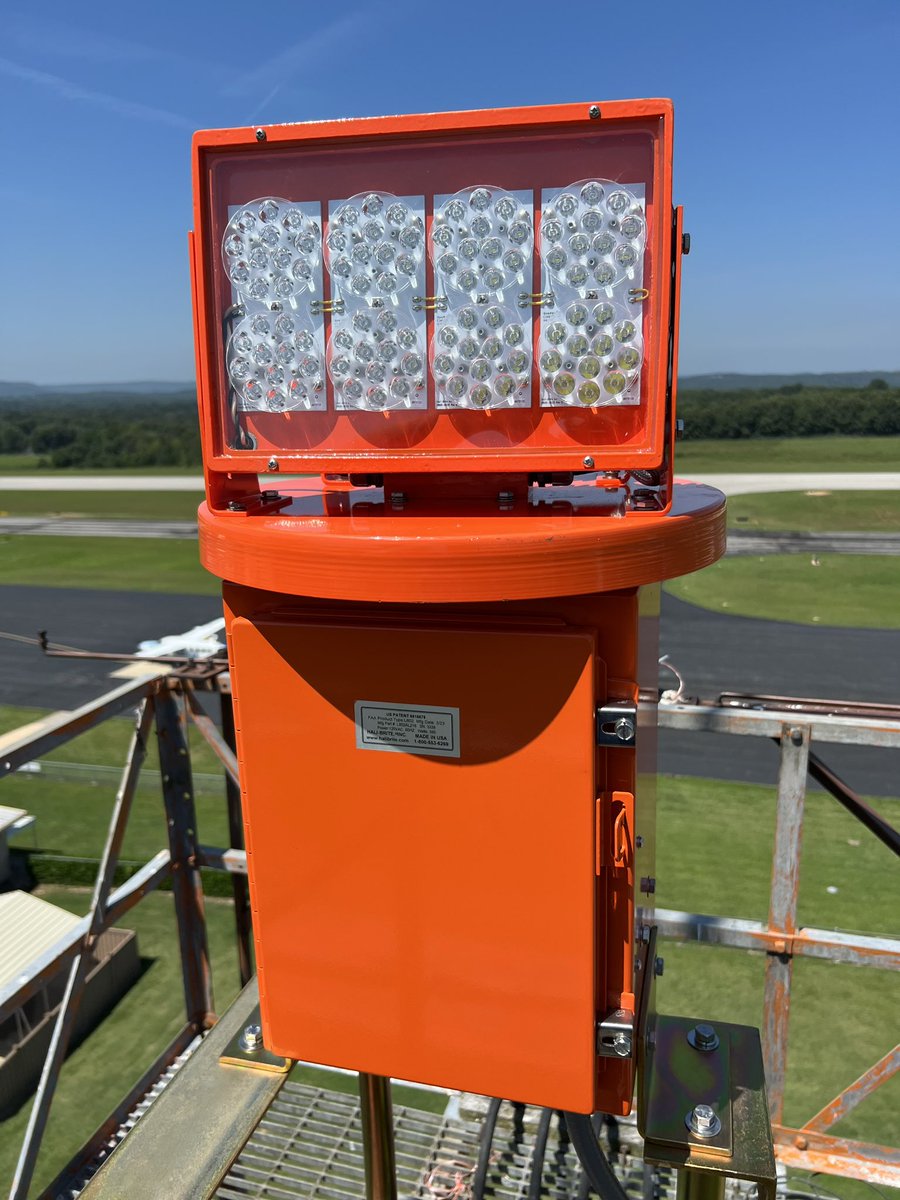 FlyHro's tweet image. New LED Beacon installed today. #flyhro
