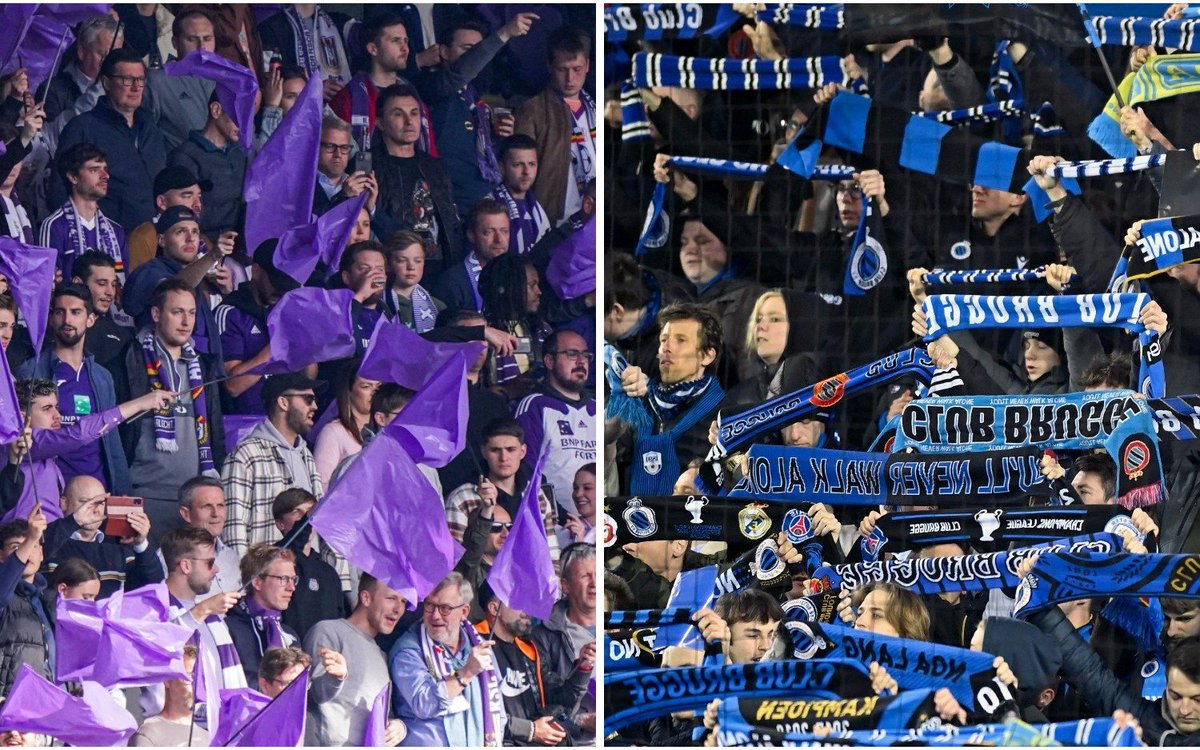 Anderlecht-fans zien zéér onverwachte gast opduiken in Jan Breydelstadion dlvr.it/Ssqlk4