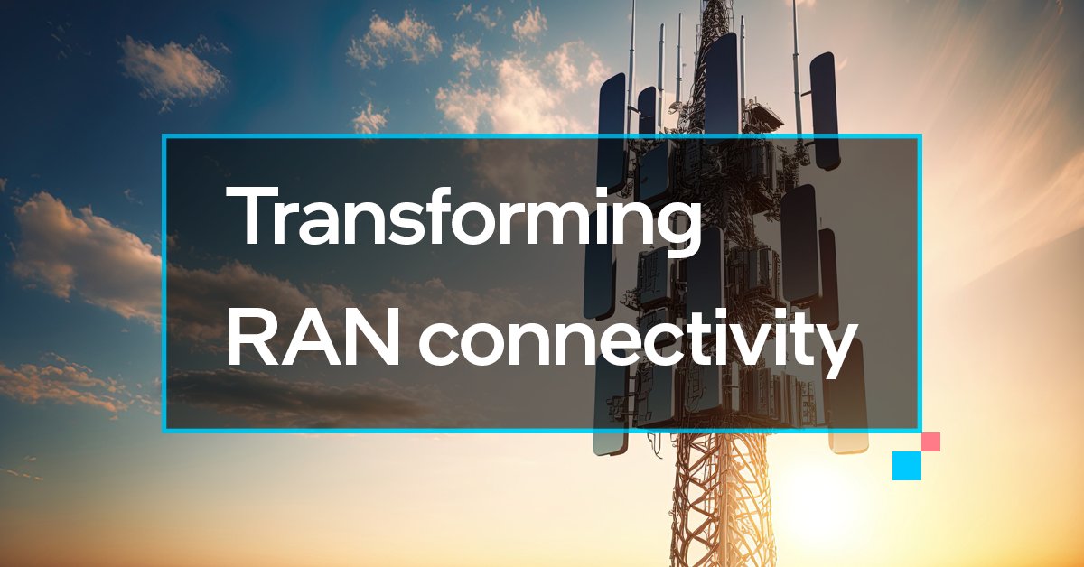 Intel5GNetworks's tweet photo. Communications service providers #CoSPs are embracing open, disaggregated solutions with off-the-shelf components that can provide greater flexibility, simplicity, and lower TCO. Learn about the transformation at our #5G #vRAN resource center. #5GRunsonIntel