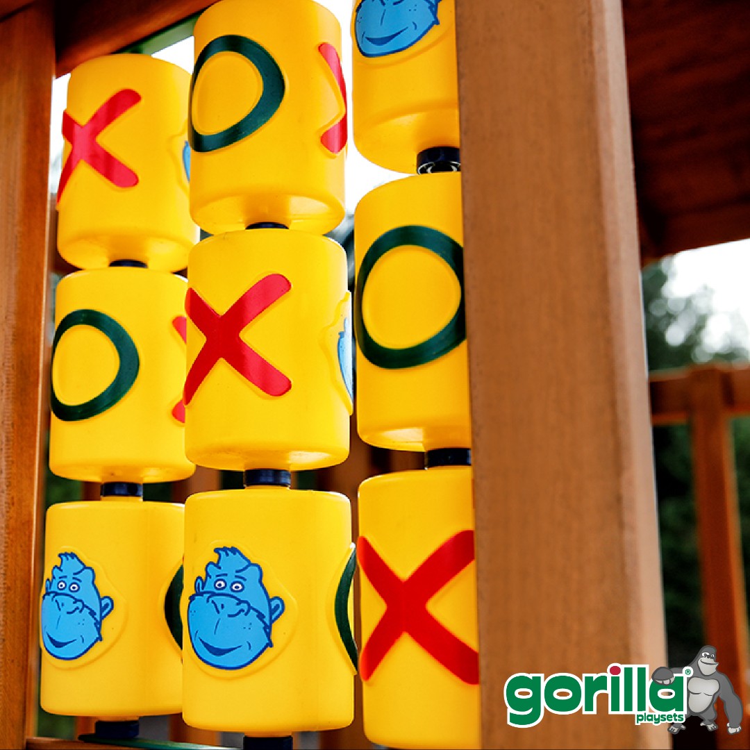 It's time to get outside and make the last days of summer count on your Gorilla playset! 🌅🦍🛝 #gorillaplaysets