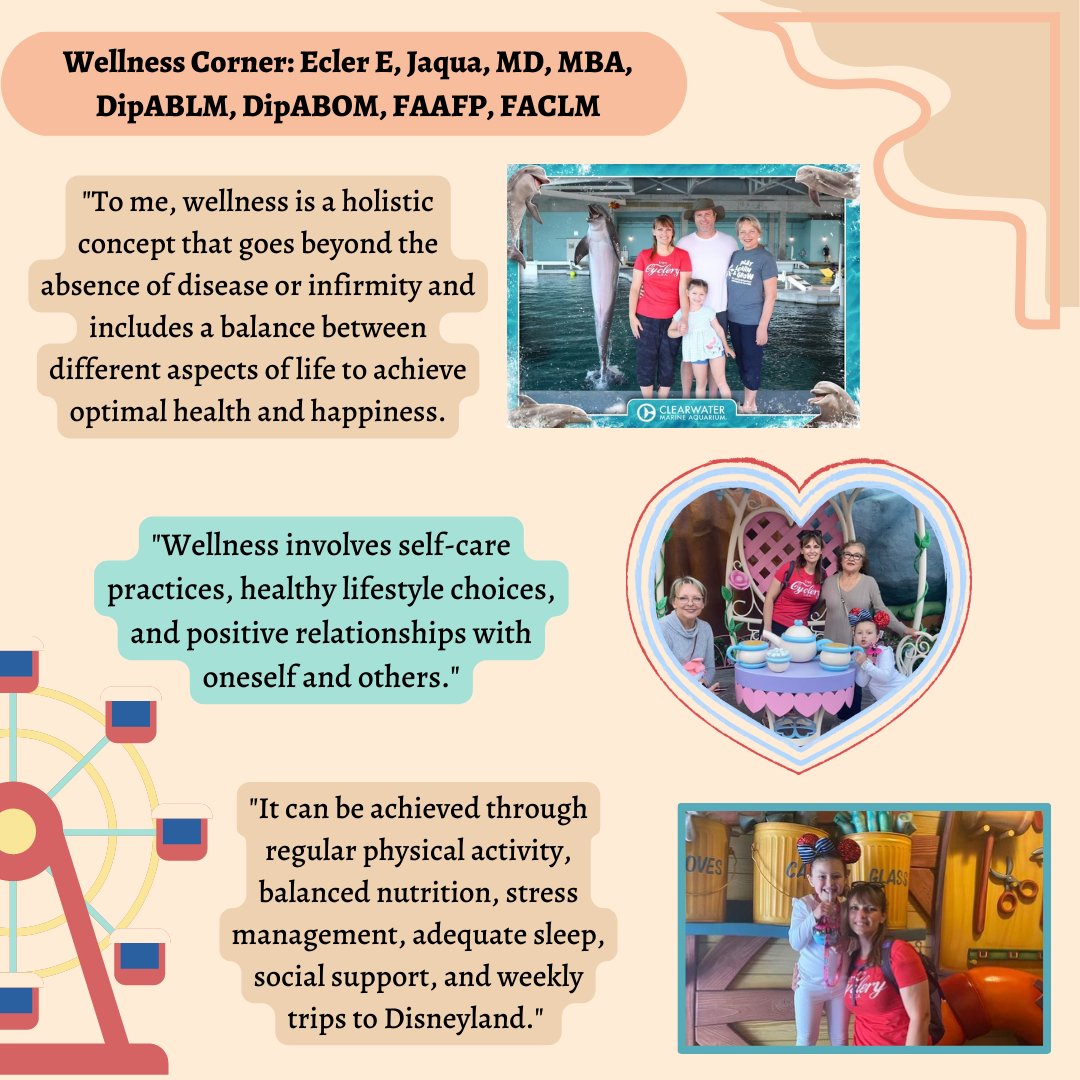 🎡Dr. Ecler shares what wellness means to her! Comment below what wellness means to you ✨