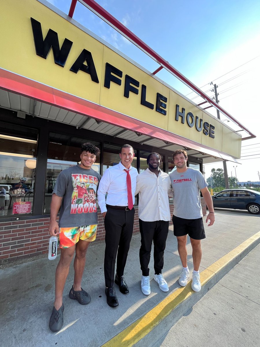 Necessary stop. 🧇