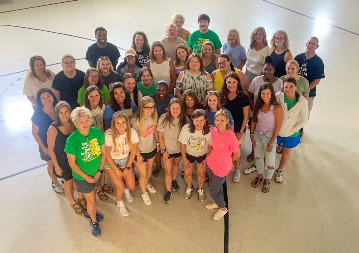 BEST DAY EVER! -learning and spending time with the faculty and staff of Hal Henard. We are ready to begin our new adventures with our students for the 2023-2024 school year! ⁦<a href="/GreenevilleCity/">GCS</a>⁩