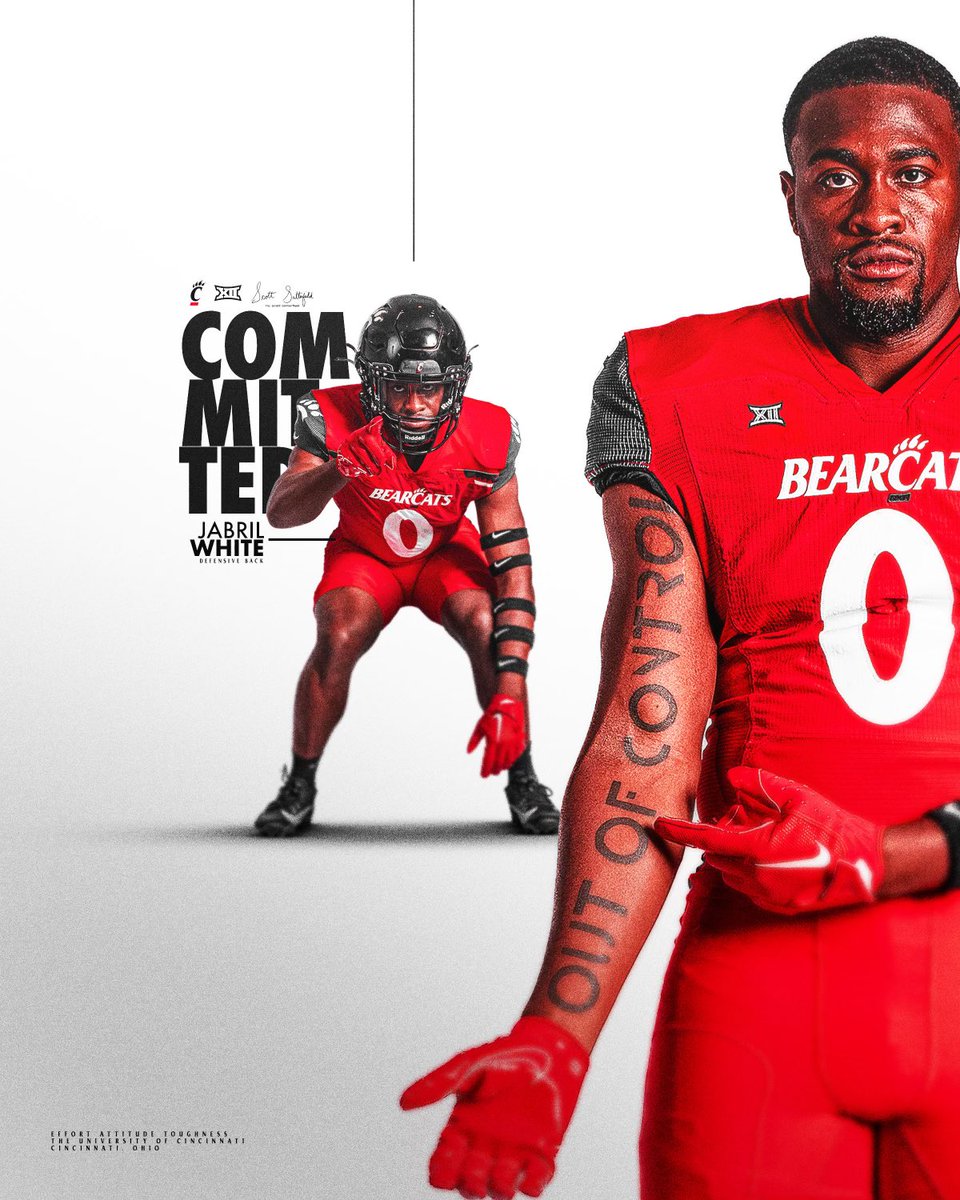 I’m 1000% Committed. Let’s gooo #Bearcats