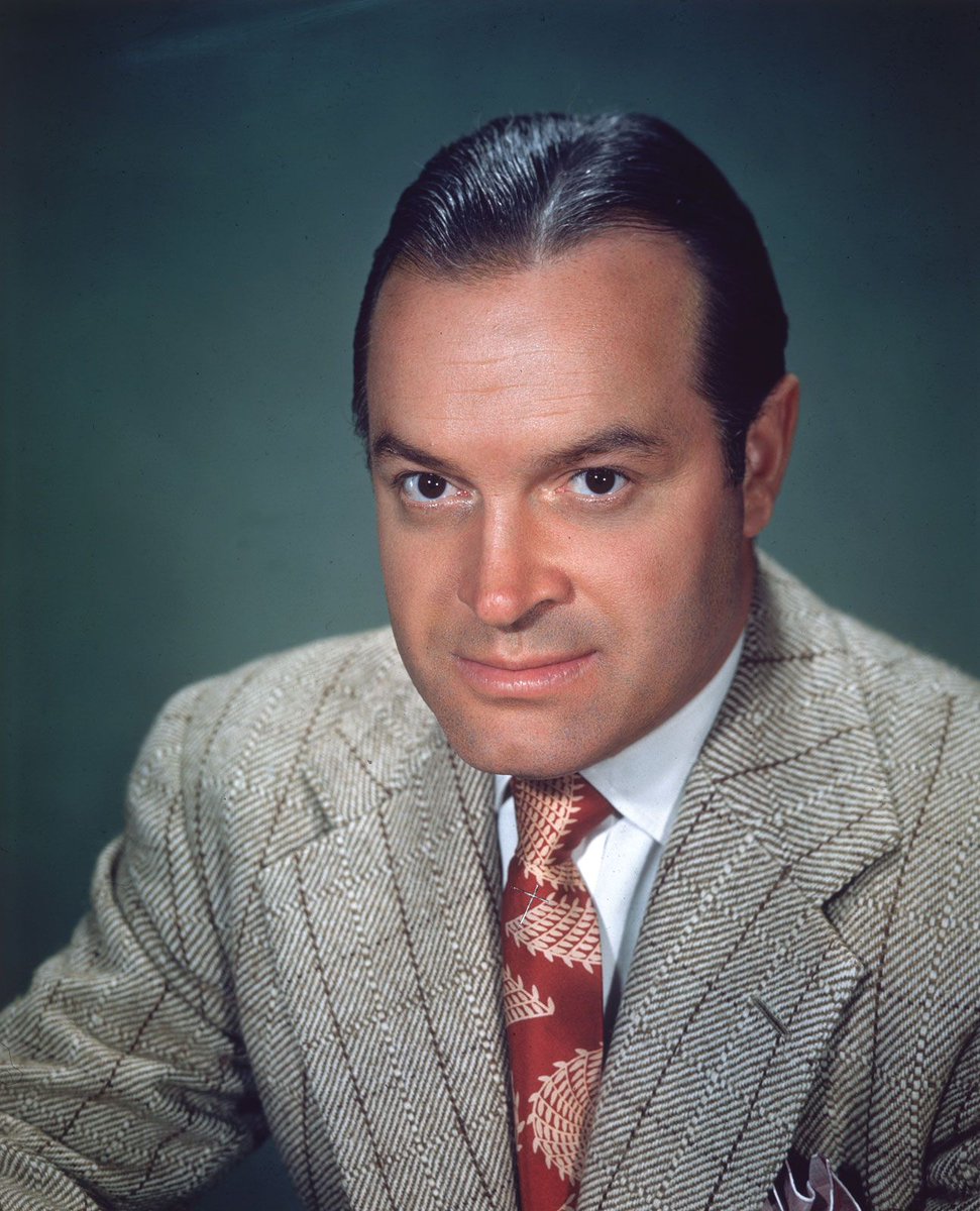 Legendary entertainer #BobHope died #onthisday in 2003. #actor #singer #dancer #Hollywood #trivia #ThanksForTheMemories