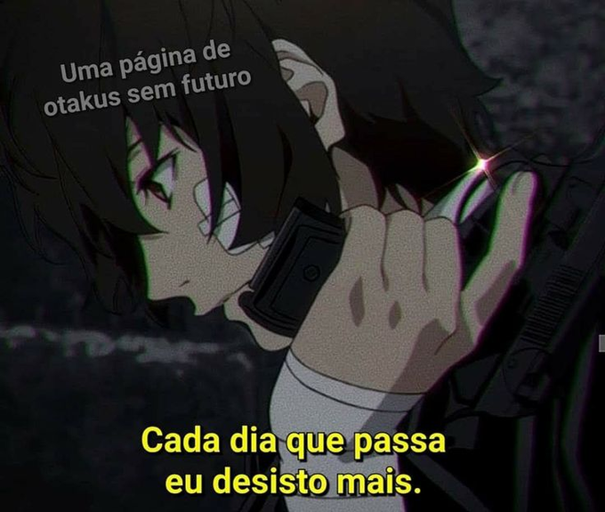 Uma página de otakus sem futuro