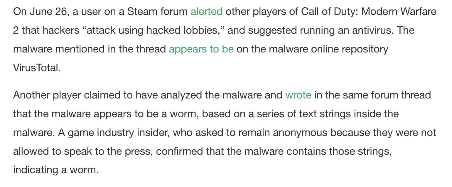 Hackers are infecting Call of Duty players with a self-spreading