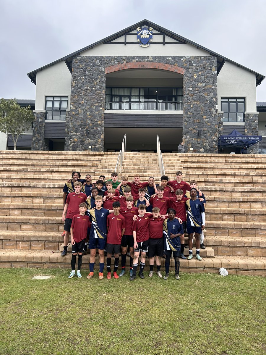 AoM_PE1's tweet photo. Fantastic afternoon playing our second round of fixtures at Reddam Durbanville. They were amazing hosts and pupils enjoyed a bbq and interacting afterwards afterwards. @DT_AoMSchool @edwindoransport https://t.co/C64UKllhZ2