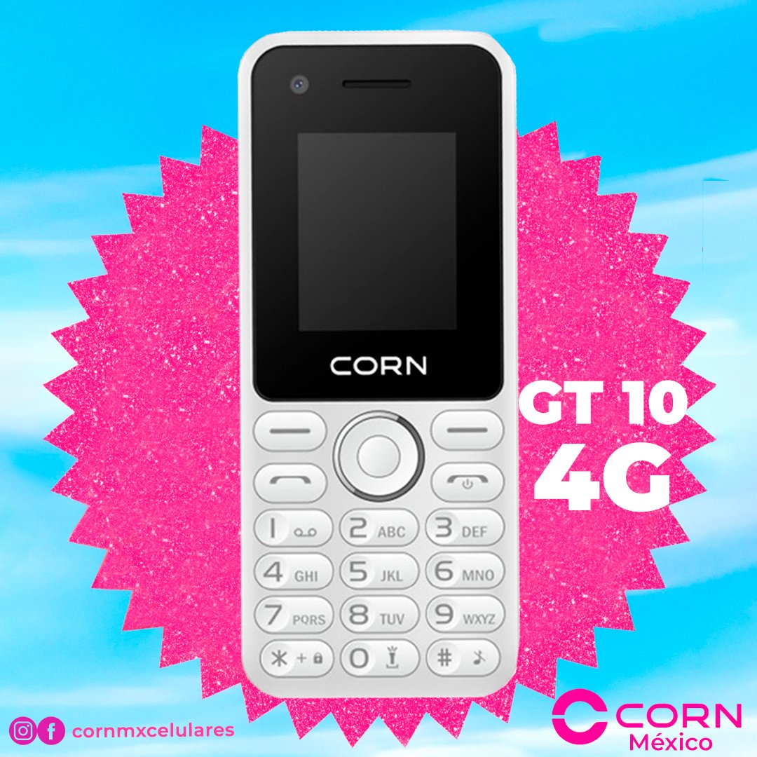 cornmxcelulares's tweet photo. Sé diferente, Sé #CornGT10, un celular con grandes funcionalidades.
#cornmexico #celulares #basicos #tapachula #chiapas #comunicacion #cornmobile #cornmx #mx #BarbieMovie #BarbieWorld @elitechiapas @SisopTux @miseleccionmx @Chiapas_Hoy https://t.co/QK0J5jN1ir
