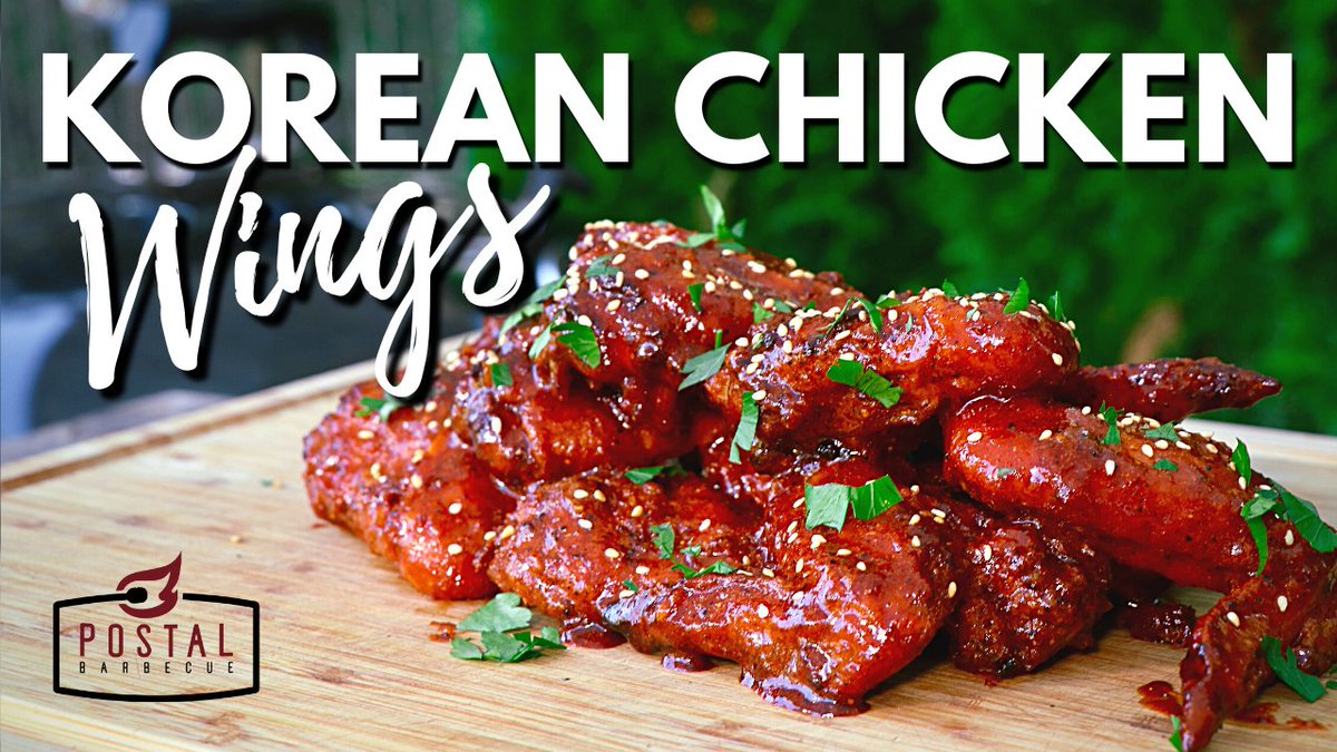 Korean Chicken Wings Recipe - Gochujang wings youtu.be/F2TPBLuUf74 

#bbq #wings #recipe #chickenwings #grilling