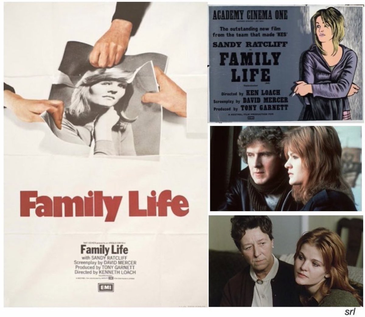 SaveRedlandLibr's tweet photo. 10:05pm TODAY on @TalkingPicsTV
The 1971 #Drama film🎥 “Family Life” directed by #KenLoach from a screenplay by #DavidMercer
It’s a remake of a 1967 #BBCWednesdayPlay “In Two Minds” (written by Mercer & directed by Loach)
🌟#SandyRatcliff #MalcolmTierney #GraceCave #BillDean https://t.co/eZYtCvHO6t