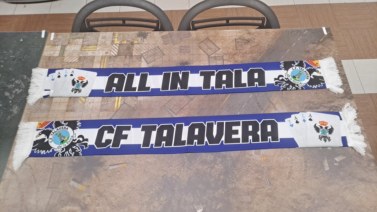AllInTala's tweet image. 🧣¡Ya a la venta nuestra bufanda!

▪Una bufanda de gran calidad, impresa a doble cara y con elementos característicos de nuestra peña.

💶 PRECIO: 10€ 
📍Interesados o información contactar por MD. 

#AllInTala 🃏