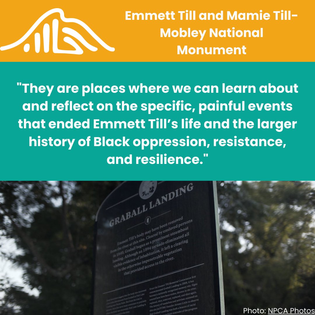 The new Emmett Till and Mamie Till-Mobley National Monument protects places central to America's civil rights history &amp; the story of a 14-year-old teenager killed for being accused of whistling at a white woman. Thank you, <a href="/POTUS/">President Donald J. Trump</a>, for preserving Emmett Till &amp; his mother's legacy.
