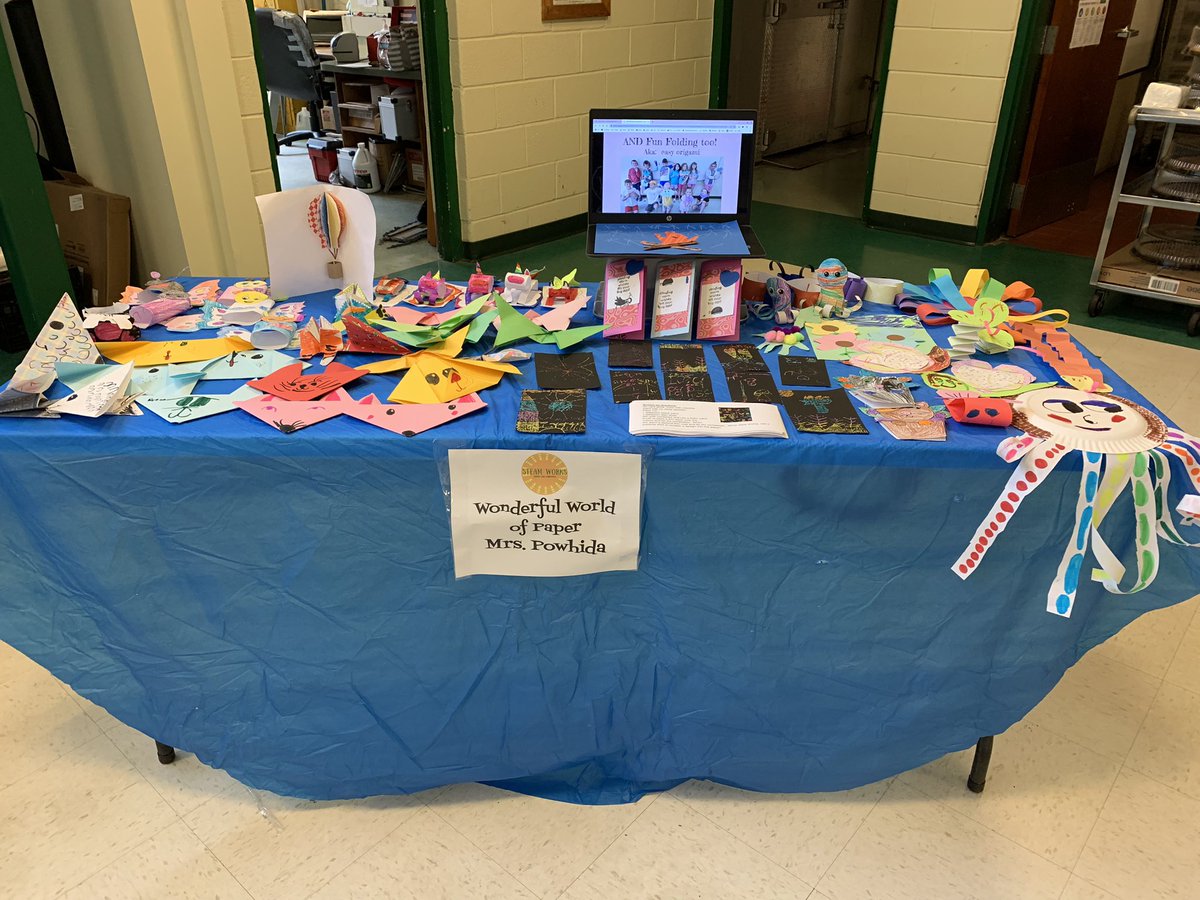 EdTechHFCSD's tweet photo. Thanks @HudsonFallsCSD for another great STEAM Showcase! Creativity was at an all time high! https://t.co/AYdD18iof0