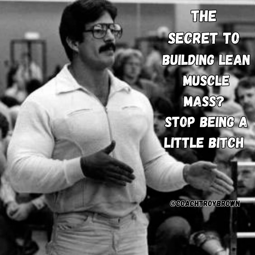 Coachtroybrown's tweet photo. A little banter on a Thursday. 

Finish the week strong Guv'na's. https://t.co/meG42Osw3O