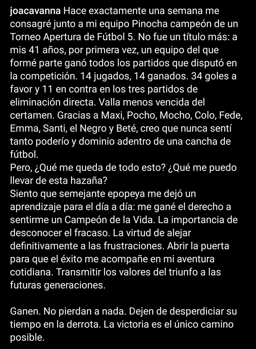 matiid1014's tweet photo. La publicación de @joacavanna se convirtió en una de esas cosas que hay que atesorar de internet.

Anti demagogia-pomponeo total. https://t.co/roUWybcYe4