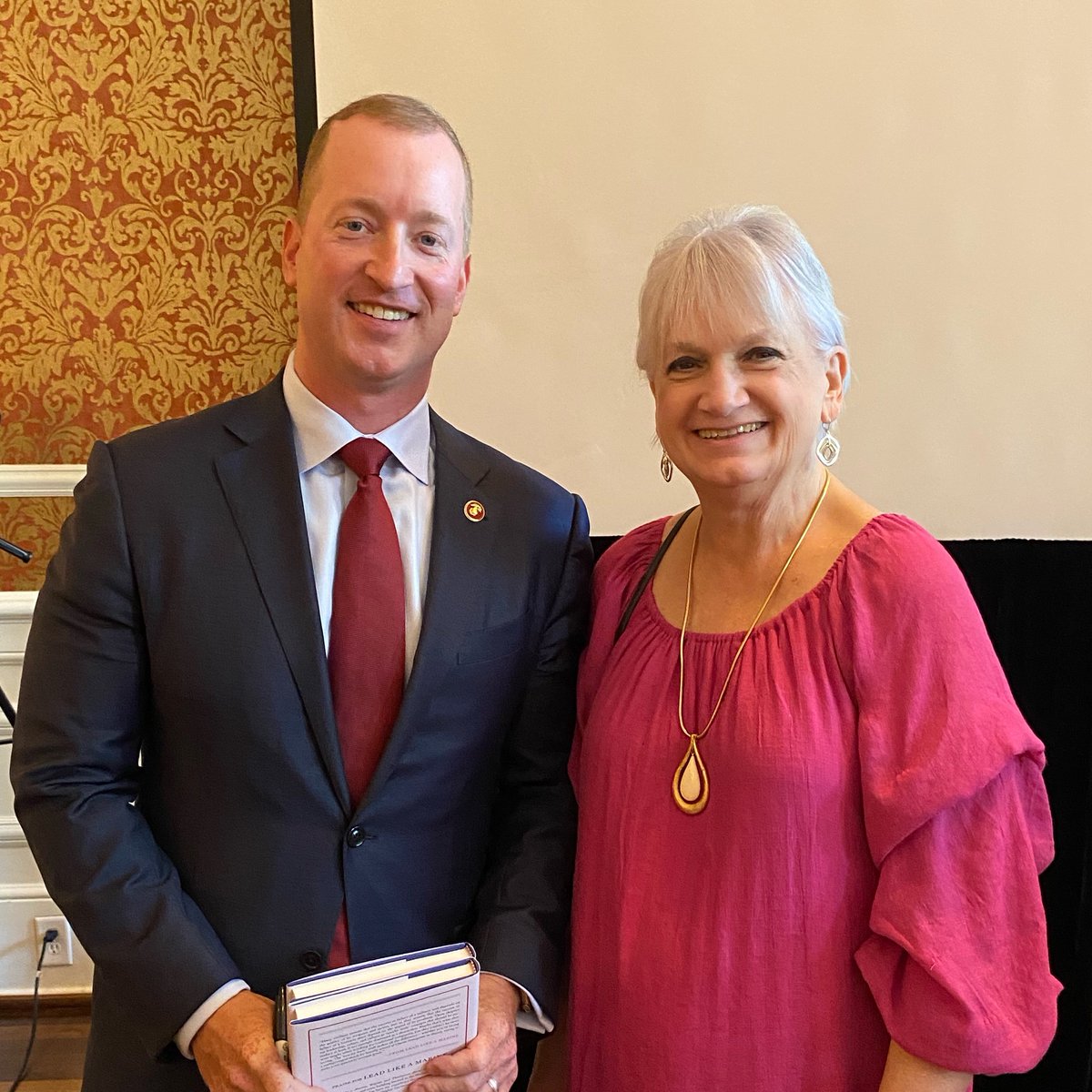jwarrensc's tweet photo. No one works harder to elect conservatives than Republican women clubs - they are the backbone of our Party. I was thrilled to speak earlier today to the Greenville Republican Women's Club about @LeadLikeAMarine. Thank you for the incredible reception! #SemperFi https://t.co/o9ssL65gmz