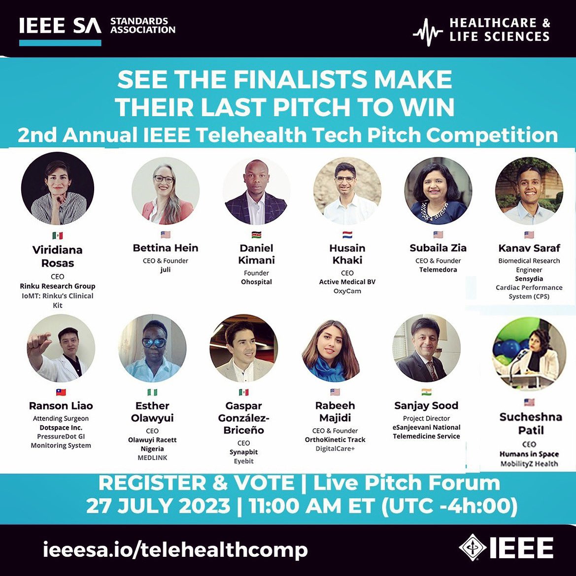 MobilityZHealth's tweet photo. Yes we are the finalist!!! For all those who made it to the event, Thanks for cheering us from the audience.
#mobilityzhealth https://t.co/Ac5sZRYbtV