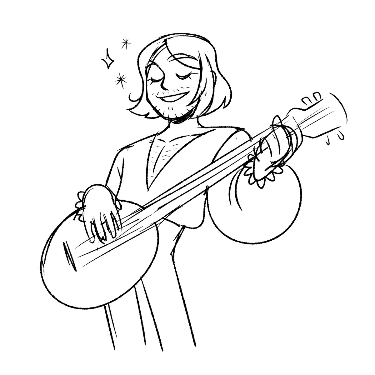 IidaOnni's tweet photo. Jaskier doodles 🎶✏️🌼 https://t.co/RimyvnYHyD