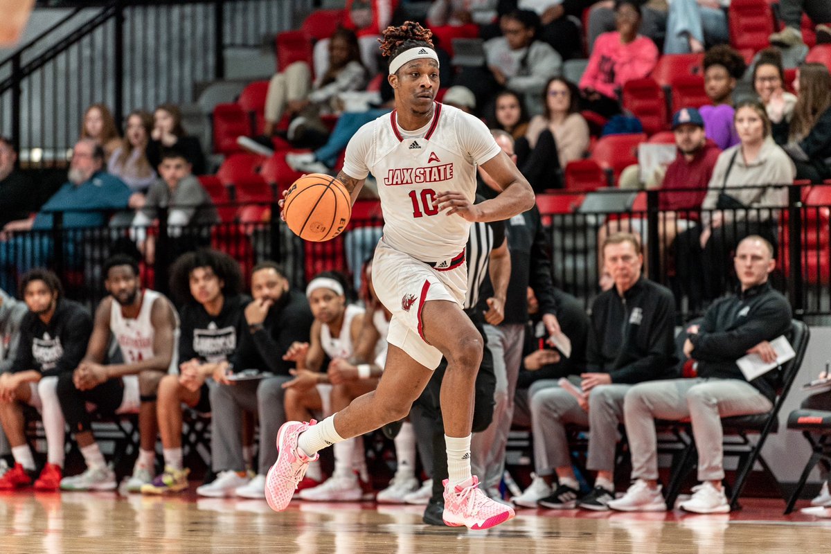 JaxStateMBB's tweet photo. In the first trip through CUSA the Gamecocks will face four league members for the first time in program history, and meet UTEP for only the second time after the two squared off in El Paso during Jax State’s first Div. I season in 1995. https://t.co/4dalvHSs1y