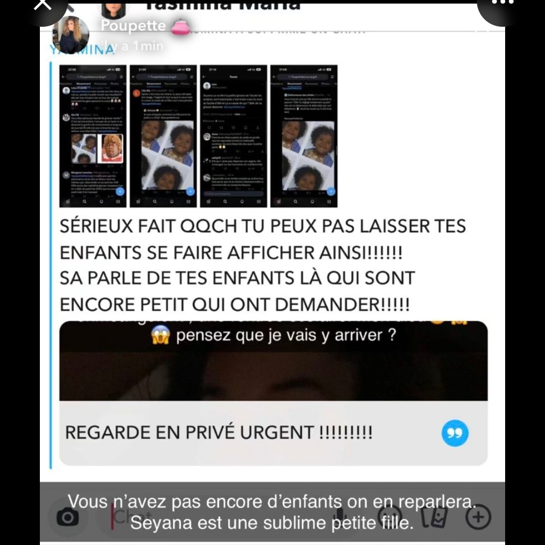 Hamaka63's tweet photo. #poupettekenza

Si si mère indigne on a des enfants 
et personnellement mon plus grand à 5 ans et son premier McDo il l'a eu à 4 ans 
toi ta fille mange McDo du soir au matin a même pas 3 ans et même ton bébé de 1 an https://t.co/GoGl4nFp08