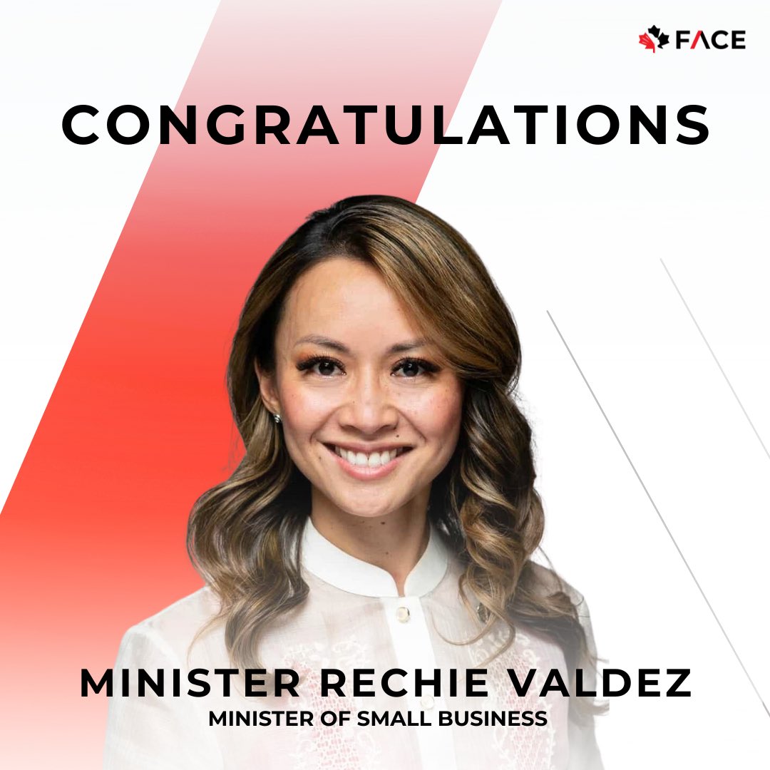 1FaceCoalition's tweet photo. Celebrating Resolute Leadership!

Congratulations to Mary Ng, Ahmed Hussen and Rachie Valdez on their new portfolios, and a heartfelt tribute to Marci Ien for steadfastly retaining her portfolio. 
#1FACE #blackentrepreneurship #ministerannouncement  #blackeconomy #facecoalition https://t.co/V170OPiGGw