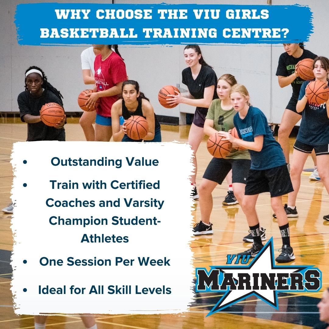 🏀VIU Girls Basketball Training Centre (Ages 10-18)🏀

Sundays from September 17 to November 12 at <a href="/VIUniversity/">VIU</a> 

This is a great source for pre-season prep and growing in popularity each year--we're expecting it to sell out! Register today: mariners.viu.ca/Rec/camps #VIUMariners
