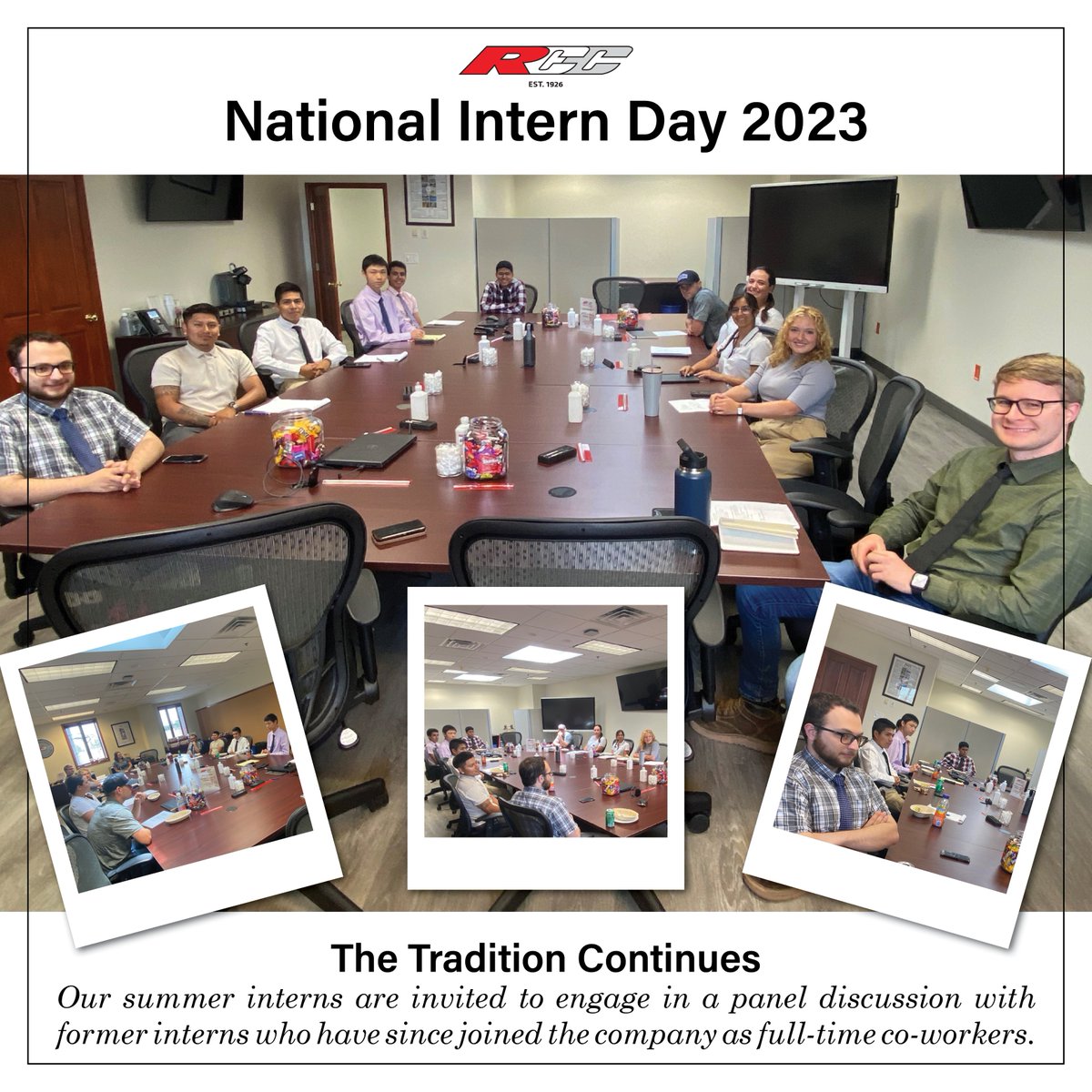 #NationalInternDay #futurecoworkers