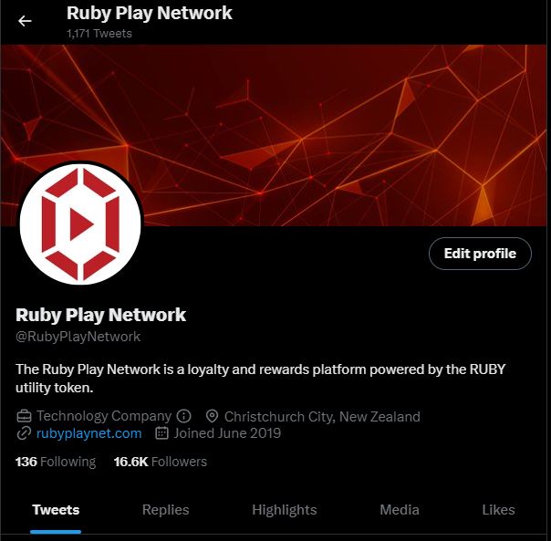 Ruby Rewards tweet media