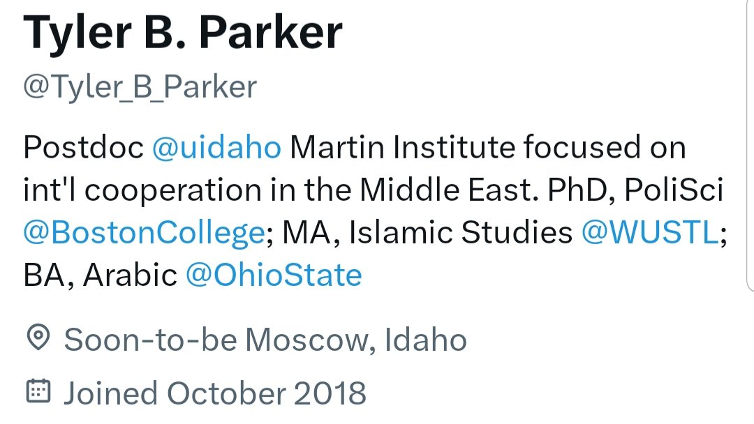 Tyler B. Parker (@tyler_b_parker) on Twitter photo I'm so happy that I have defended and submitted my dissertation; immensely grateful to my advisor <a href="/peterjpkrause/">Peter Krause</a> and committee members Tim Crawford, Lindsey O'Rourke, and <a href="/lprubin73/">Lawrence Rubin</a>; and eager to refine my research during my upcoming two-years in the Idaho Society of Fellows! I'm so happy that I have defended and submitted my dissertation; immensely grateful to my advisor <a href="/peterjpkrause/">Peter Krause</a> and committee members Tim Crawford, Lindsey O'Rourke, and <a href="/lprubin73/">Lawrence Rubin</a>; and eager to refine my research during my upcoming two-years in the Idaho Society of Fellows!